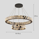 Axyaa Salon Chandelier Pendant Lights Dining Room Ceiling Lamps Elegant Indoor Lighting