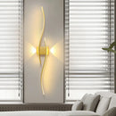 Axyaa Nordic LED Wall Sconce for Bedroom, Black/White Aluminum, AC85-265V