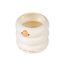 Axyaa Duck Pen Holder Organizer Plastic Cups Makeup Brush Storage Pot