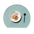 Axyaa Kids Silicone Placemats: Waterproof, Heat Resistant, Non-slip Dining Mat