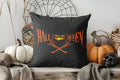 Axyaa Halloween Pumpkin & Spider Web Pillow Cover - Sofa, Bedroom, Car & More