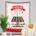 Axyaa Festive Knitted Throw Blanket for Home Decor and Outdoor Gatherings