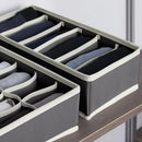 Axyaa Closet Organizer Box for Jeans Drawer Pants System Storage Organizer