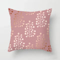Axyaa Pink Geometric Print Decor Pillow Cover for Modern Luxury Home
