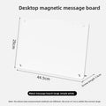 Axyaa Magnetic Whiteboard Sign for Coffee Shop - Large Standing Blackboard Billboard