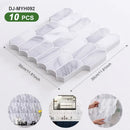 Axyaa 3D Peel and Stick Wall Tiles, 11.81X11.81In, Splashback Stickers for Kitchen, Bathroom