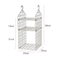 Axyaa Hanging Wardrobe Organizer Cabinets Hanger System for Clothes Storage & Handbags