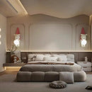 Axyaa French Cream Bedroom Bedhead Wall Lamps
