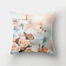 Axyaa Butterfly Floral Cushion Cover - Home Decor Charm