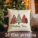 Axyaa Christmas Cushion Covers for Sofa, Bedroom, Car - Rectangular Pillow Cover