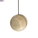 Axyaa Travertine LED Pendant Lights Natural Stone Hanging Lamp