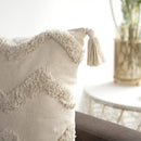 Bohemian Tufted Tassel Cushion Cover for Sofa 45x45, 30x50 - Axyaa