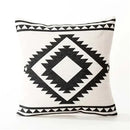 Axyaa Nordic Linen Sofa Cushions Cover Grey Bohemian Ethnic Throw Pillows Cover