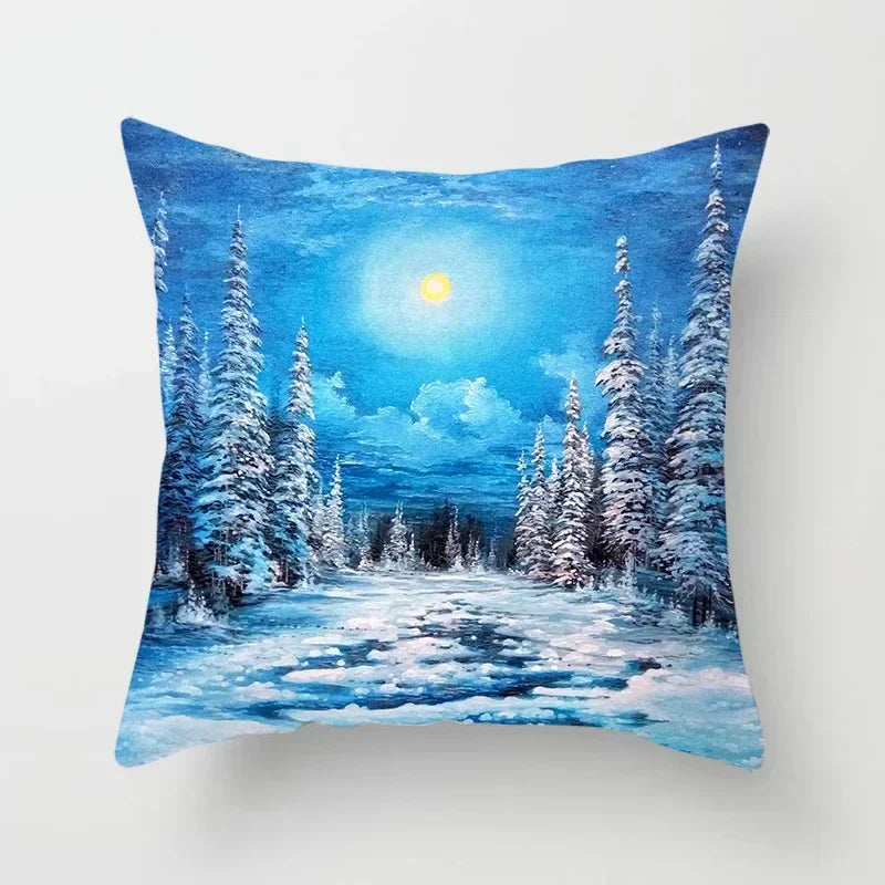 Axyaa Christmas Pillow Set for Sofa & Home Decor – Festive Gift Idea