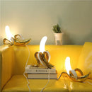 Axyaa Nordic Banana Desk Lamp LED Night Light Glass Bedroom Home Decor