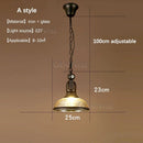 Axyaa Retro Industrial Billiard Pendant for Creative Nostalgic Room Decoration