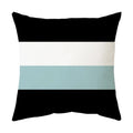 Axyaa Blue Geometric Pillowcase 45x45CM - Simple & Stylish Home Decor Fabrics