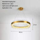 Modern LED Pendant Lights by Axyaa for Minimalist Living Room & Bedroom