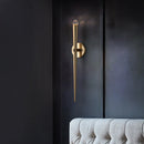Axya Copper Golden LED Wall Sconce for Parlor, Bedroom, Aisle