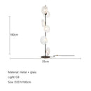 Axyaa Minimalist LED Floor Lamp for Living Room Hotel Bedroom Bedside