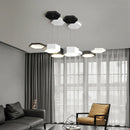 Axyaa Stainless Steel LED Chandelier Nordic Pendant Lamp for Dining & Living Room