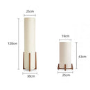 Axyaa Wood Floor Lamp Japanese Style Living Room Bedroom Study Desk Creative Lighting
