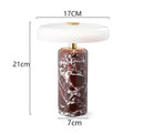 Axyaa Marble Desk Lamp Touch Switch LED Living Room Bedroom Study Café