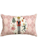 Axyaa Merry Winter Holiday Party Cushion Cover Sofa Linen Waist Pillow Cover
