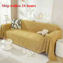 Axyaa Chenille Waterproof Sofa Cover | All-inclusive Universal Sofa Towel