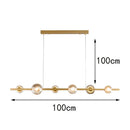 Axyaa Elegant Chandelier Pendant Lights for Dining Room, Ceiling Lamps for Indoor Lighting