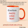 Personalized Axyaa Photo Mug with Custom Name & Image Cup