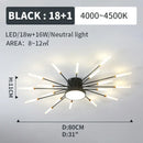 Axyaa Nordic Designer Ceiling Chandelier for Living Room Bedroom Lighting