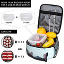 Axyaa Insulated Lunch Bag Portable Thermal Cooler for School Office