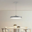 Axyaa Modern Green LED Saucer Pendant Lights for Dining Room and Home Decor