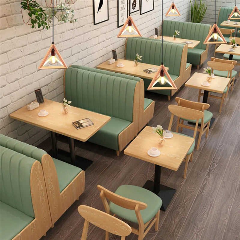 Axyaa Wood Pendant Lights for Modern Dining Room Decor