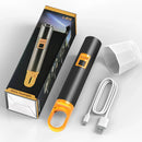 Axya XHP90 Rechargeable LED Flashlight: Waterproof Work Light with Hook Lampshade