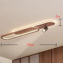 Axyaa Nordic LED Ceiling Light for Smart Home Decor and Dimmable Lighting