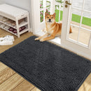 Axyaa Mud Mat: Absorbent Non-Slip Washable Microfiber Dog Door Mat