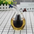 Axya Double Layer Glass Bottle for Condiments and Seasonings