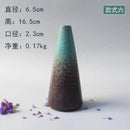 Axyaa Ceramic Small Flower Vase - Japanese-Style Tabletop Ornament & Home Decoration