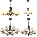 Axyaa Crystal Golden Pendant Lights - Modern Minimalist American Light Luxury Fixtures
