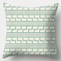 Axyaa Geometric Texture Cushion Cover 45x45cm Polyester Decorative Pillow Cover