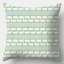 Axyaa Geometric Texture Cushion Cover 45x45cm Polyester Decorative Pillow Cover