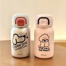 Axyaa Kawaii Dog Stainless Steel Thermal Cup for Tea Coffee - 500ml