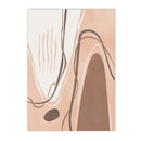 Axyaa Boho Mountain Desert Wall Art Canvas Painting Posters for Home Decor