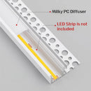 Axyaa LED Aluminum Profile for Corner Ceiling Recessed Lighting Decoration