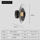 Axyaa Nordic Glass UFO Wall Lamp for Restaurant, Living Room, Bedroom
