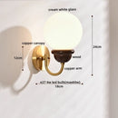 Axyaa Japanese Style LED Wall Lights for Home Decor, 4w Bedside Lamp