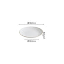 Axyaa Golden Edge Ceramic Tableware Set
