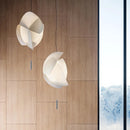Axyaa Shell Chandelier: Modern Fabric Pendant Light for Living Room, Hotel, Restaurant